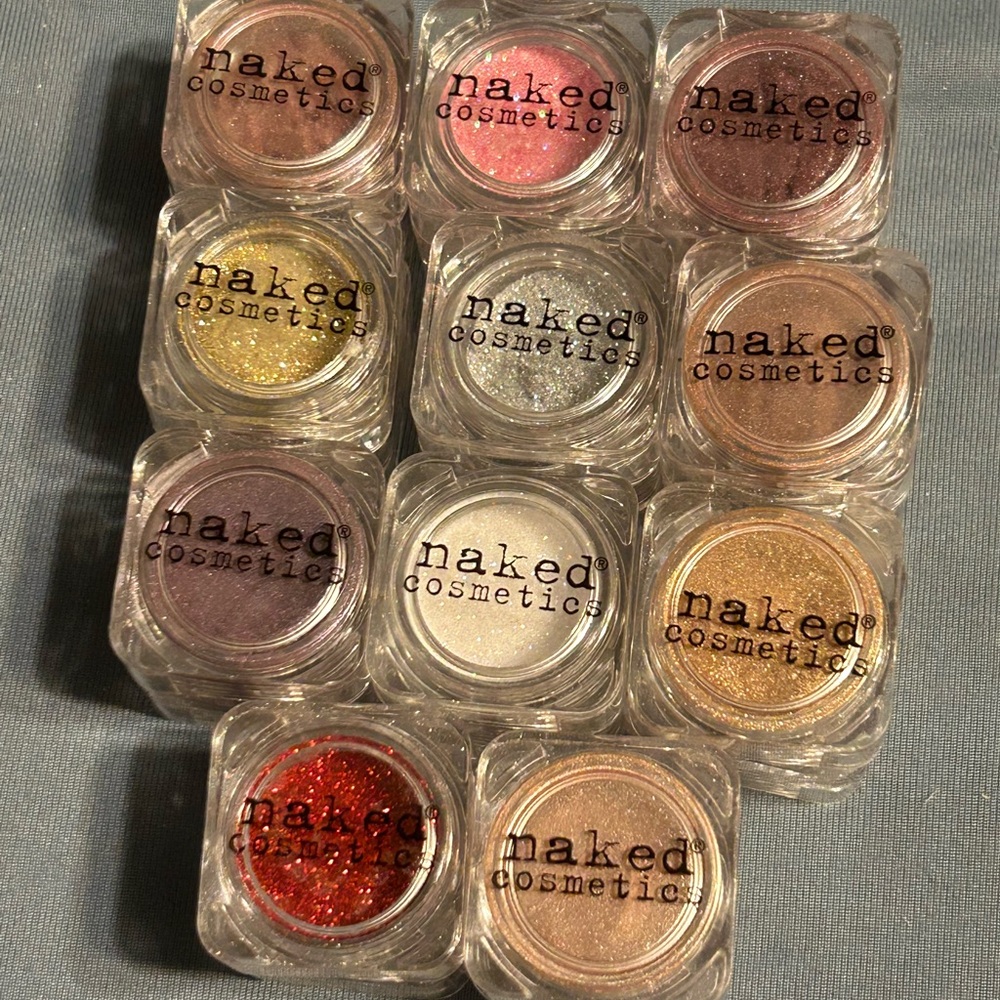 Naked Cosmetics Eyeshadow Collection - Bold and Shimmering Hues